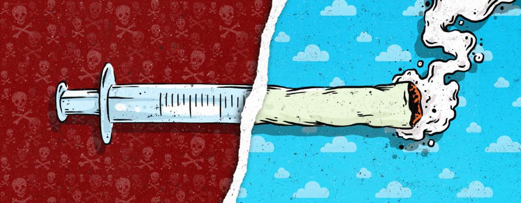 30 gramos diarios de marihuana lo salvaron de la heroína