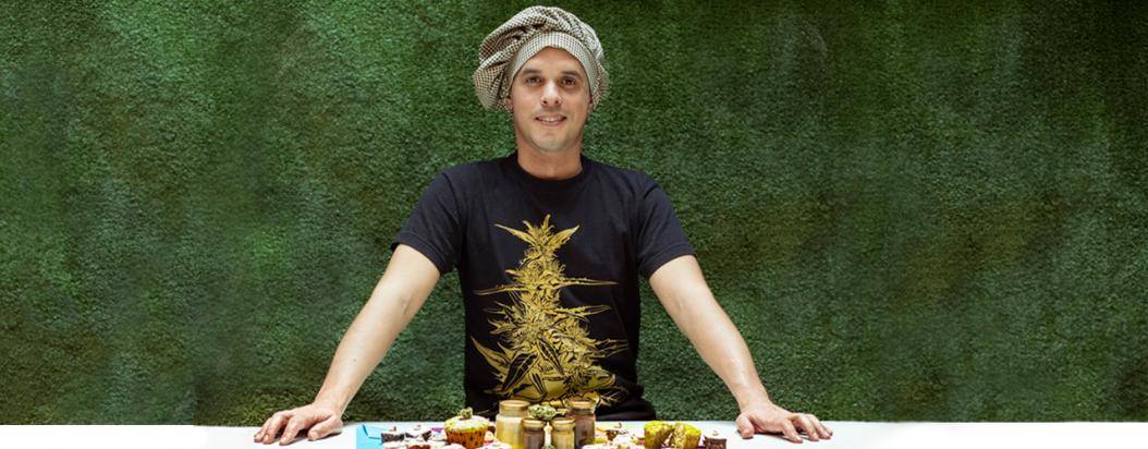 El pastelero colombiano Donatien Gateau combina el THC con distintas recetas gatronómicas