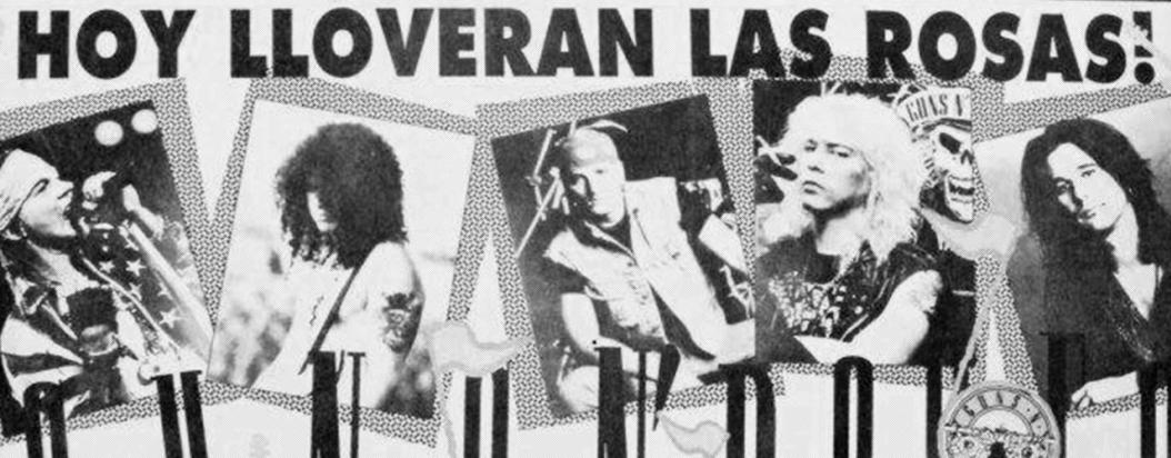 guns n roses 1992 colombia