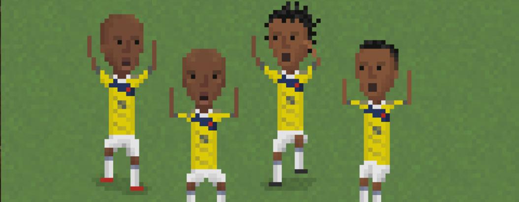 El fútbol pixelado de Matheus Toscano