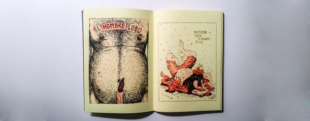 ‘El hombre lobo’ y ‘La momia’: dos historias de perversión gráfica de Eduardo Belga con el tinte de Sarcófaga