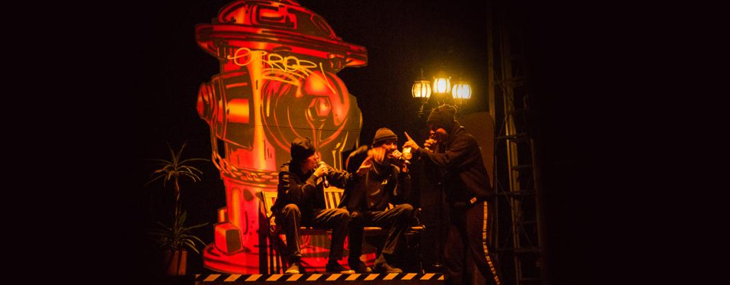 ‘La Ventana Indiscreta’ o la noche que Sello Indio sumergió en rap y teatro la Gilberto Alzate