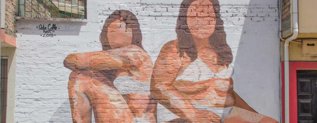 19 mujeres se toman los muros de Popayán