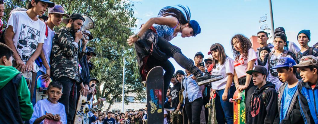 Testimonios de patinetos bogotanos durante el día del skate