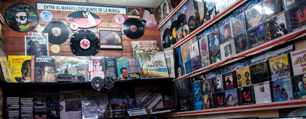 Tiendas de vinilos en Bogotá