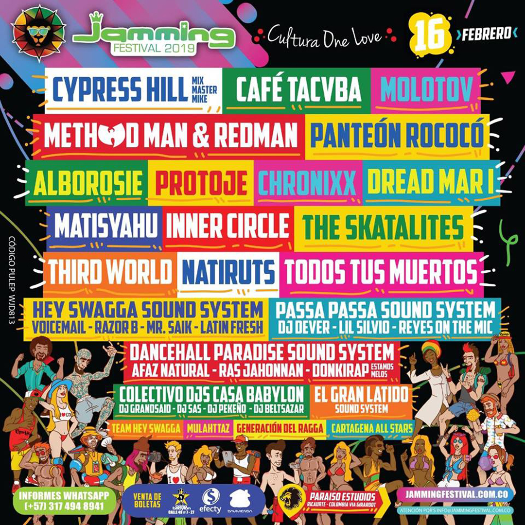 Jamming Festival 2019 CARTEL URBANO