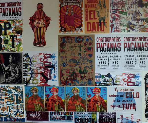 Prácticas curatoriales al servicio del arte de calle: 6 años de Cartografías Paganas