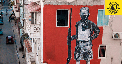 “Si un grafiti es un grito, un mural grande en Cuba es un show de heavy metal”: Mr. Myl