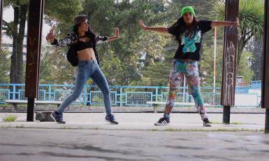 B-girls Nalin and K-Rose