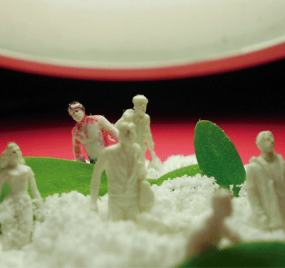 La delgada línea blanca Cartel Urbano