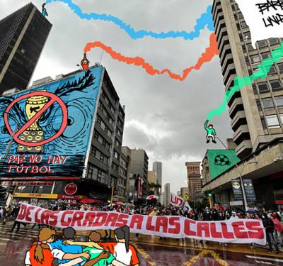 Las barras bravas también se movilizan