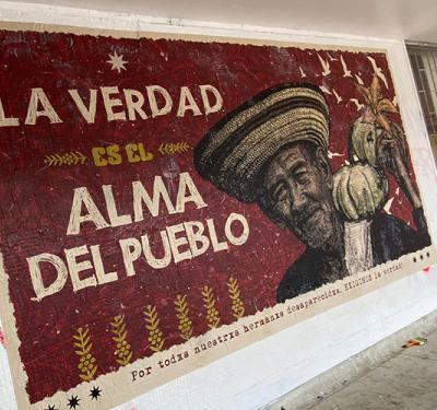 En fotos: La palabra, la música, ollas comunitarias y estampatones de colectivos de arte, se tomaron la ´Ruta de la Verdad´