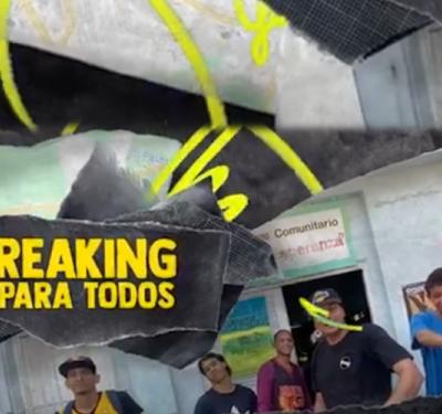 Escuela melah, breaking para todos